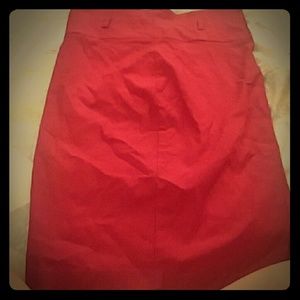 Sakkas red pencil skirt